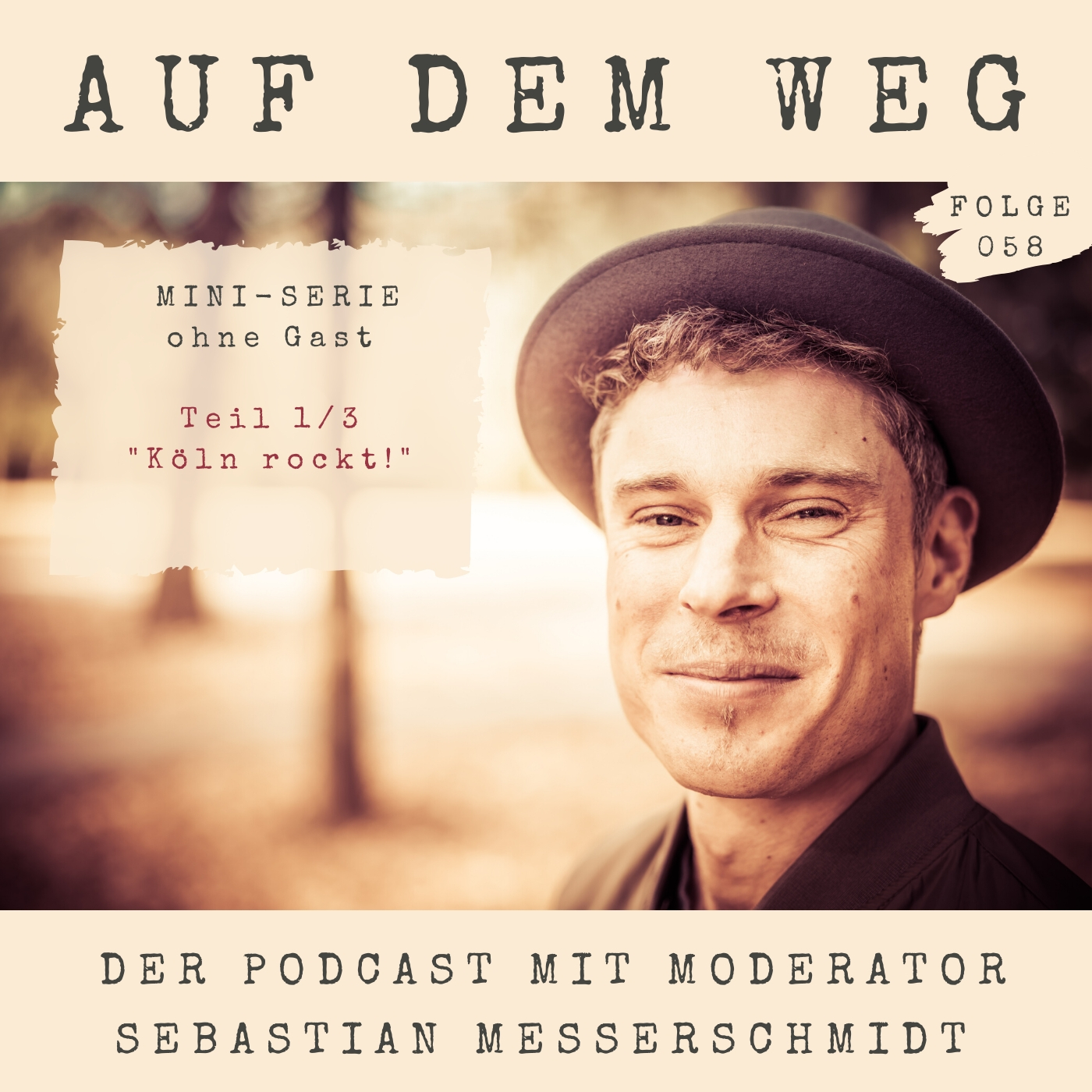Auf dem Weg - der Podcast mit Moderator Sebastian Messerschmidt