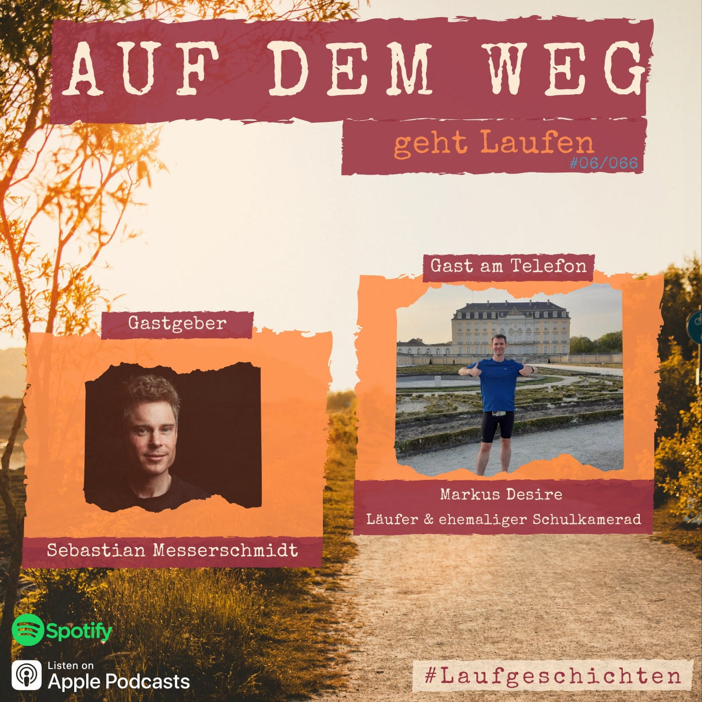 Auf dem Weg - der Podcast mit Moderator Sebastian Messerschmidt