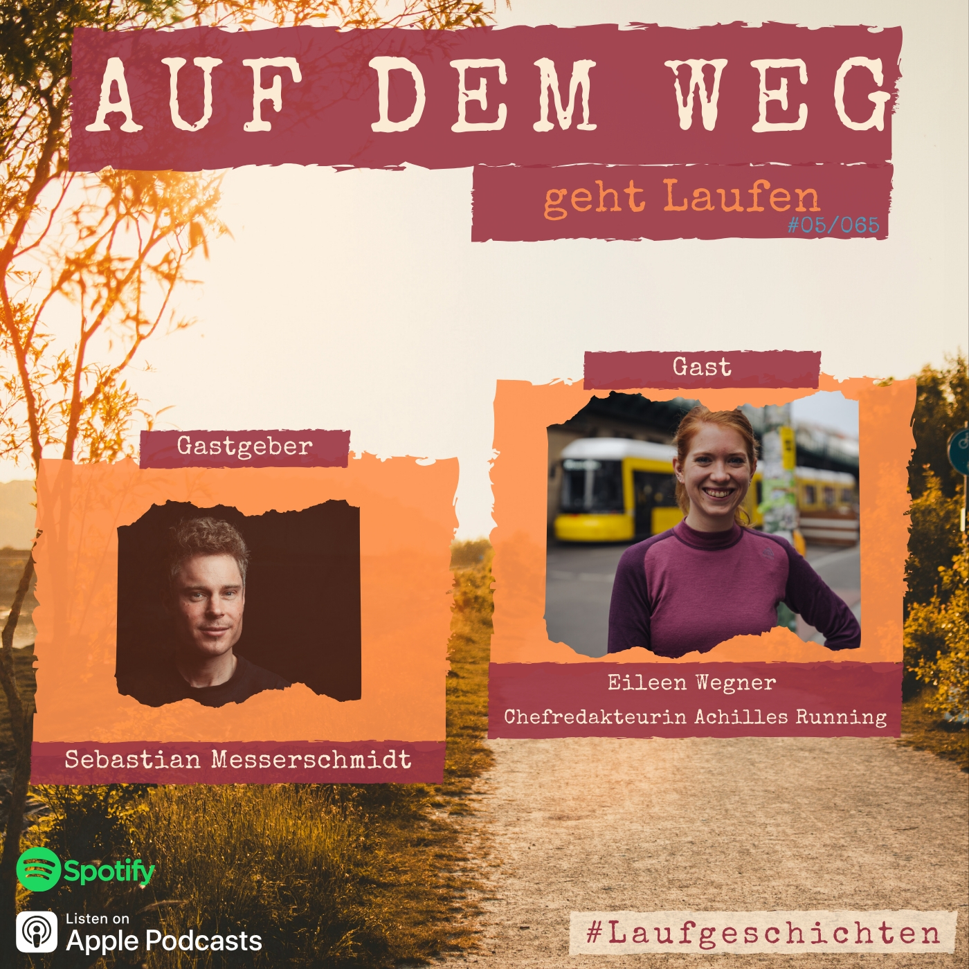 Auf dem Weg - der Podcast mit Moderator Sebastian Messerschmidt
