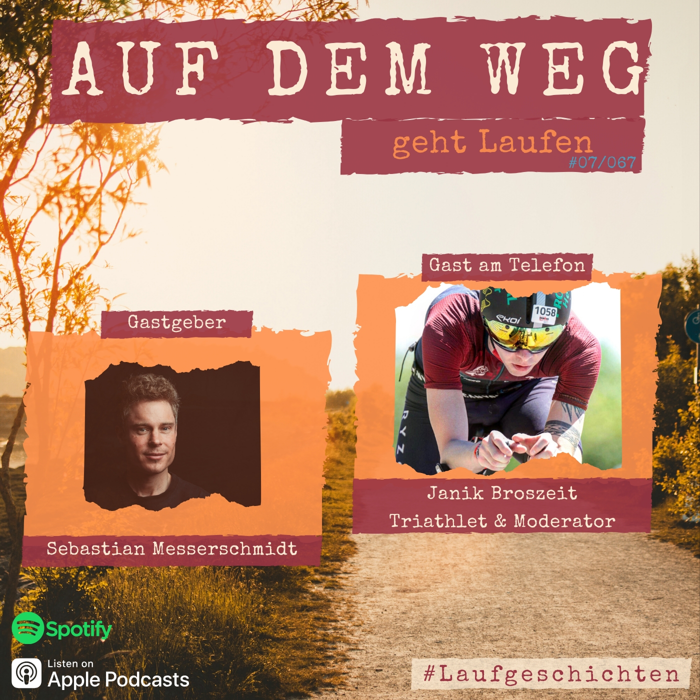 Auf dem Weg - der Podcast mit Moderator Sebastian Messerschmidt