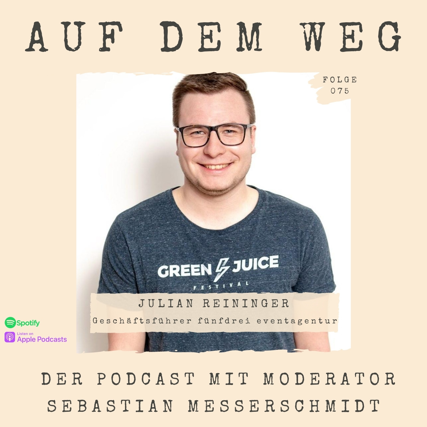 Auf dem Weg - der Podcast mit Moderator Sebastian Messerschmidt