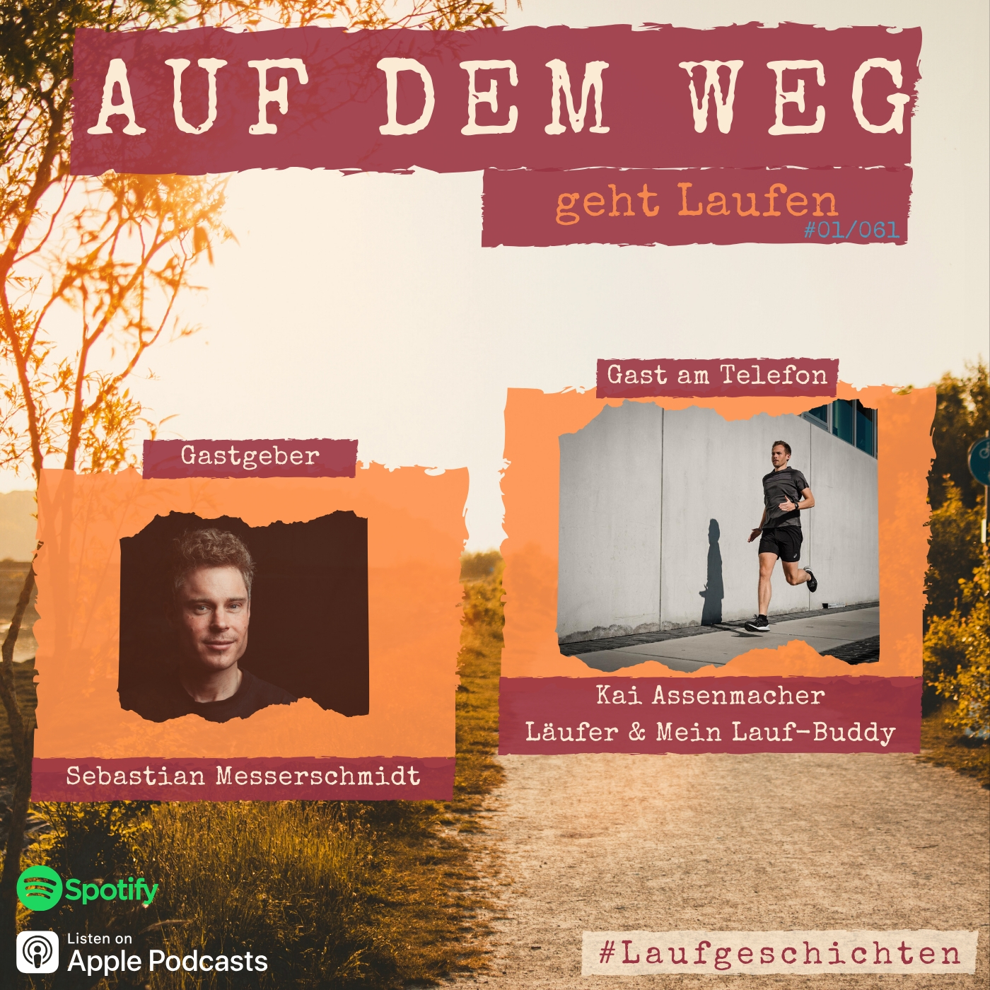 Auf dem Weg - der Podcast mit Moderator Sebastian Messerschmidt