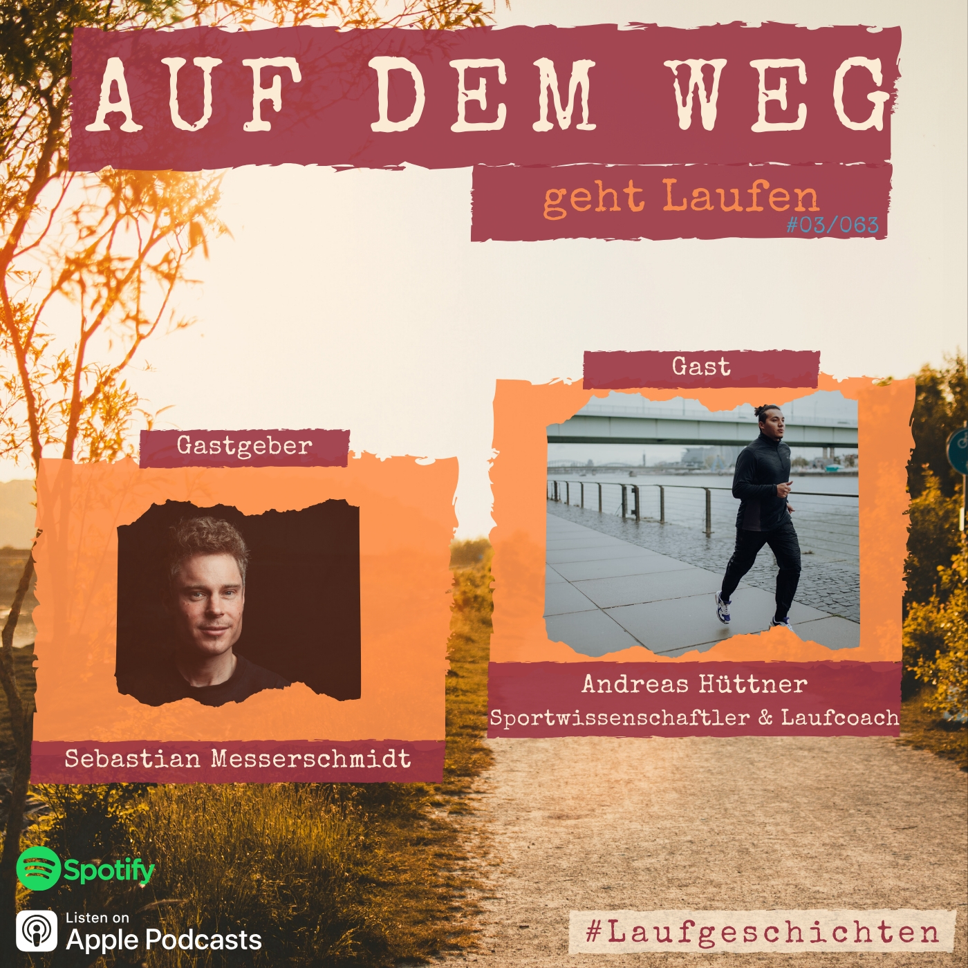 Auf dem Weg - der Podcast mit Moderator Sebastian Messerschmidt
